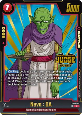 Image of Neva : DA (Judge Pack (Event Judge) 04) (FB05-011) - Tournament and Championship Promos Holofoil