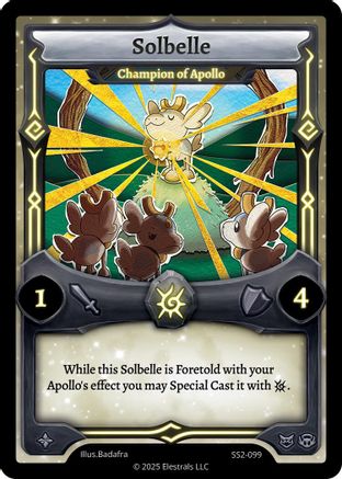 Image of Solbelle - Champion of Apollo (SS2-099) - Shattered Stars Chapter 2 SS2 Reverse Holo