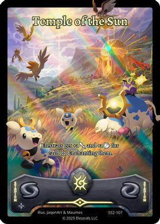 Image of Temple of the Sun (SS2-107) - Shattered Stars Chapter 2 SS2 Holo