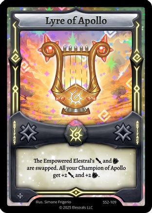 Image of Lyre of Apollo (SS2-109) - Shattered Stars Chapter 2 SS2 Holo