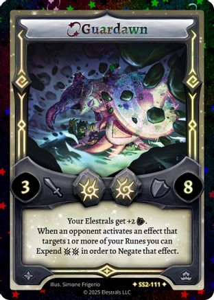 Image of Guardawn (Stellar) (SS2-111) - Shattered Stars Chapter 2 SS2 Reverse Holo