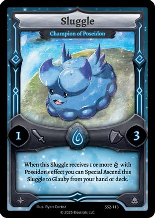 Image of Sluggle - Champion of Poseidon (SS2-113) - Shattered Stars Chapter 2 SS2