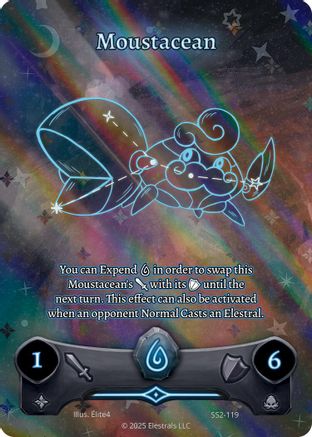 Image of Moustacean (SS2-119) - Shattered Stars Chapter 2 SS2 Holo
