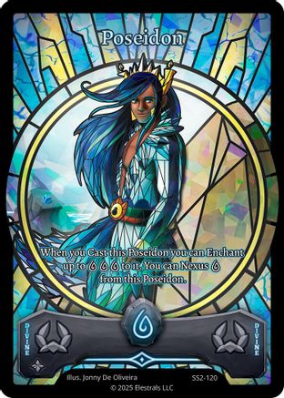 Image of Poseidon (SS2-120) - Shattered Stars Chapter 2 SS2 Holo