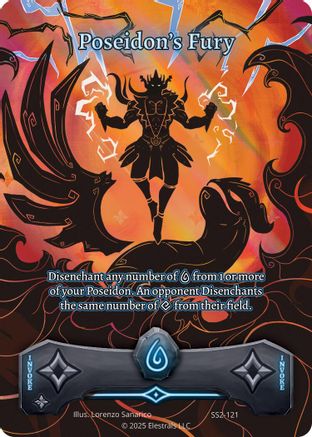 Image of Poseidon's Fury (SS2-121) - Shattered Stars Chapter 2 SS2 Holo