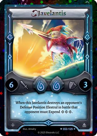 Image of Javelantis (Stellar) (SS2-125) - Shattered Stars Chapter 2 SS2 Reverse Holo