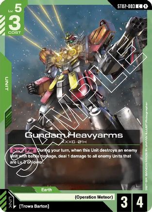 Image of Gundam Heavyarms (ST02-003) - Starter Deck 02 Wings of Advance