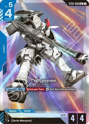 Image of Tallgeese (ST02-006) - Starter Deck 02 Wings of Advance Holofoil
