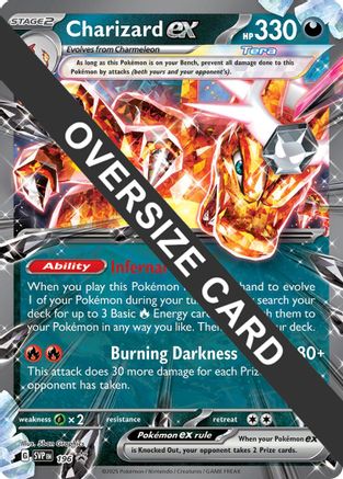Image of Charizard ex 196  Jumbo Cards - Promo