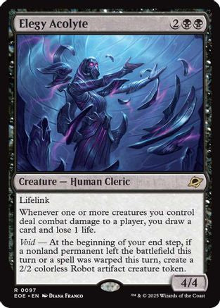 Image of Elegy Acolyte (EOE-097) - Edge of Eternities Foil