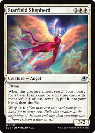 Image of Starfield Shepherd (EOE-037) - Edge of Eternities Foil