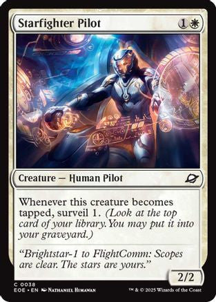 Image of Starfighter Pilot (EOE-038) - Edge of Eternities