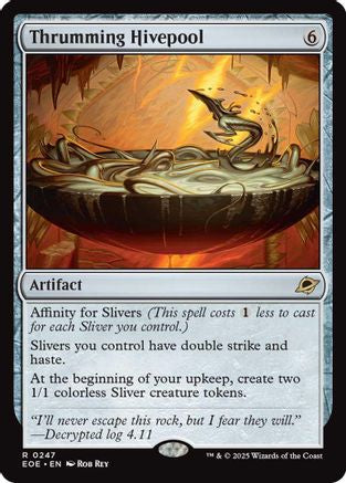 Image of Thrumming Hivepool (EOE-247) - Edge of Eternities Foil
