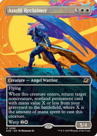 Image of Astelli Reclaimer (Borderless) (EOE-288) - Edge of Eternities