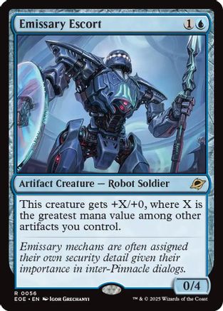 Image of Emissary Escort (EOE-056) - Edge of Eternities