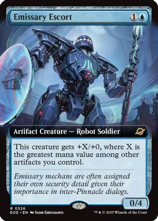 Image of Emissary Escort (Extended Art) (EOE-326) - Edge of Eternities