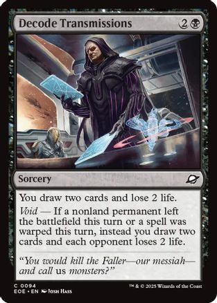 Image of Decode Transmissions (EOE-094) - Edge of Eternities