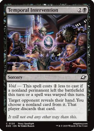 Image of Temporal Intervention (EOE-120) - Edge of Eternities