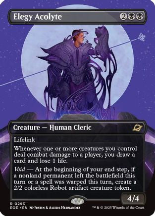 Image of Elegy Acolyte (Borderless) (EOE-293) - Edge of Eternities