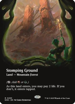Image of Stomping Ground (Borderless) (EOE-283) - Edge of Eternities