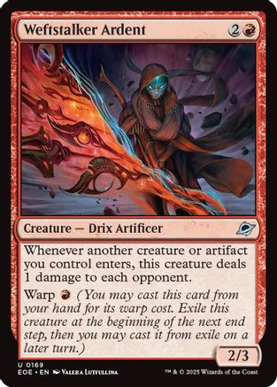Image of Weftstalker Ardent (EOE-169) - Edge of Eternities Foil