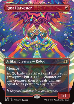 Image of Rust Harvester (Borderless) (EOE-310) - Edge of Eternities