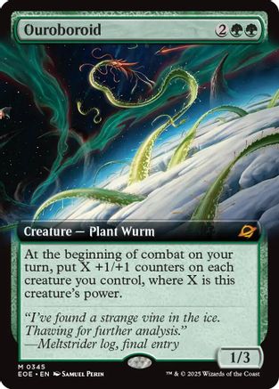 Image of Ouroboroid (Extended Art) (EOE-345) - Edge of Eternities Foil