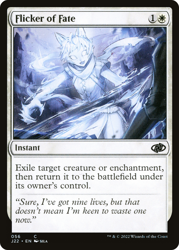 Image of Flicker of Fate (J22-056) - Jumpstart 2022