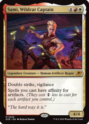 Image of Sami, Wildcat Captain (EOE-226) - Edge of Eternities