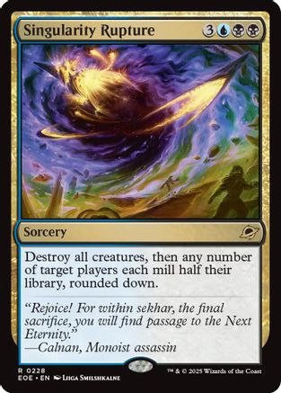 Image of Singularity Rupture (EOE-228) - Edge of Eternities