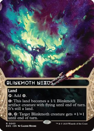Image of Blinkmoth Nexus (0003) (Borderless) (EOS-003) - Edge of Eternities: Stellar Sights