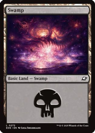 Image of Swamp (0272) (EOE-272) - Edge of Eternities Foil