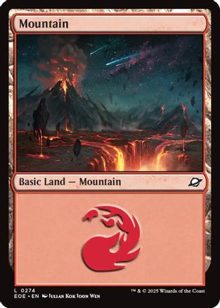 Image of Mountain (0274) (EOE-274) - Edge of Eternities