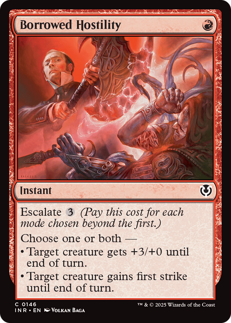 Image of Borrowed Hostility (INR-146) - Innistrad Remastered