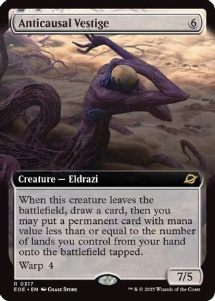 Image of Anticausal Vestige (Extended Art) (EOE-317) - Edge of Eternities