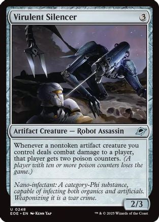Image of Virulent Silencer (EOE-248) - Edge of Eternities