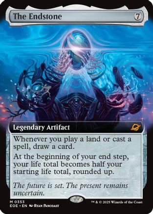 Image of The Endstone (Extended Art) (EOE-353) - Edge of Eternities
