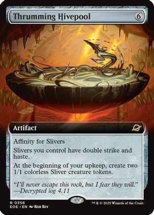 Image of Thrumming Hivepool (Extended Art) (EOE-356) - Edge of Eternities