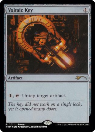 Image of Voltaic Key (Graphic Novel Insert) (MEDIA-011) - Media Promos Foil