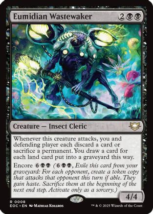 Image of Eumidian Wastewaker (EOC-008) - Commander: Edge of Eternities