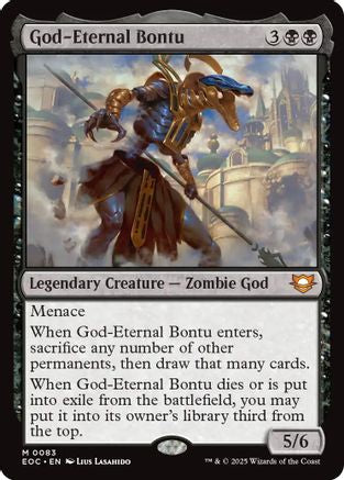Image of God-Eternal Bontu (EOC-083) - Commander: Edge of Eternities