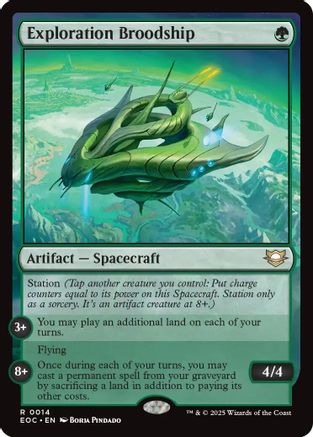 Image of Exploration Broodship (EOC-014) - Commander: Edge of Eternities