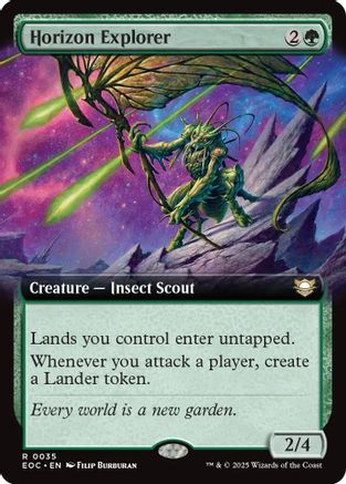 Image of Horizon Explorer (Extended Art) (EOC-035) - Commander: Edge of Eternities