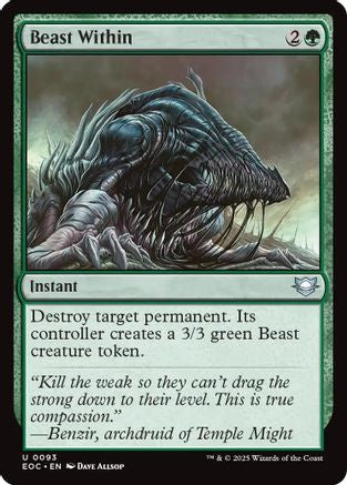 Image of Beast Within (EOC-093) - Commander: Edge of Eternities