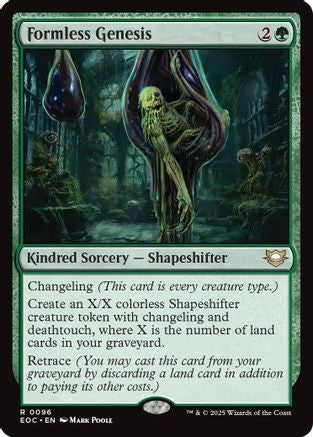 Image of Formless Genesis (EOC-096) - Commander: Edge of Eternities