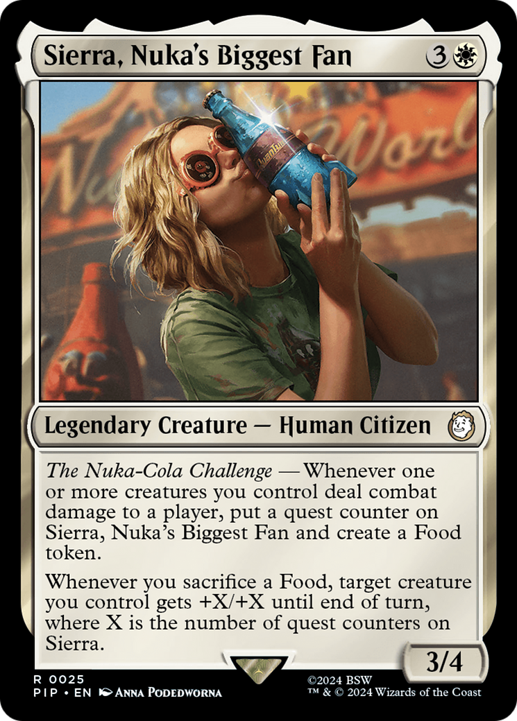 Image of Sierra, Nuka's Biggest Fan (PIP-025) - Fallout