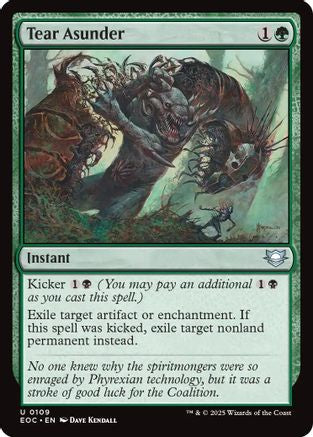 Image of Tear Asunder (EOC-109) - Commander: Edge of Eternities