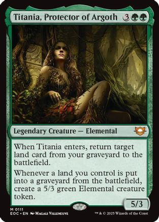 Image of Titania, Protector of Argoth (EOC-111) - Commander: Edge of Eternities