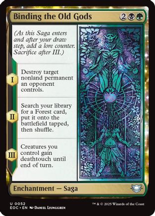 Image of Binding the Old Gods (EOC-052) - Commander: Edge of Eternities