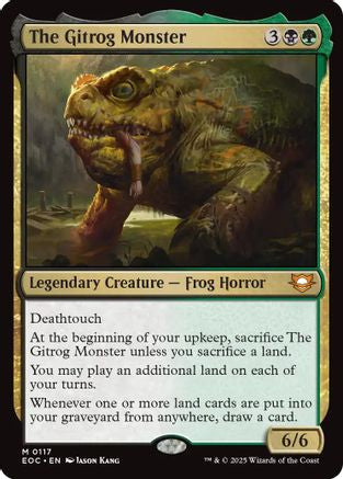 Image of The Gitrog Monster (EOC-117) - Commander: Edge of Eternities